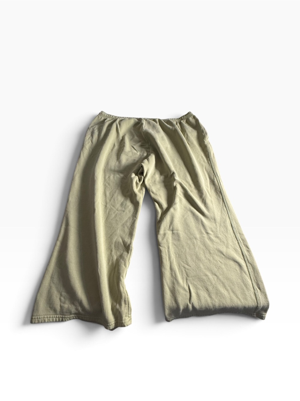 Joe Boxer Wide-Leg Pants in Olive